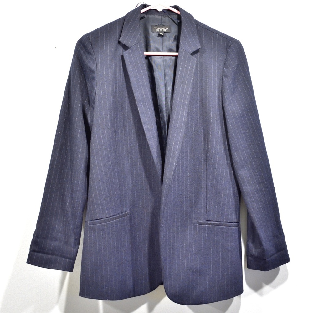 Striped TOPSHOP women’s Blazer